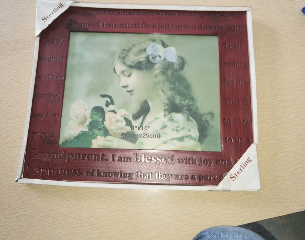 Vintage Grandparents 8 x 10 Picture Photo frame New in Box